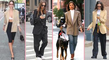 Sokak Stili: Emily Ratajkowskiden Blazer Ceket Giyme Dersleri